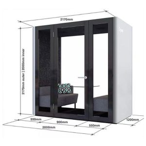 Telephone Booth for 2-4 Pax